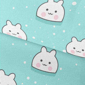 Kawaii Snow White Cat Waterproof Oxford