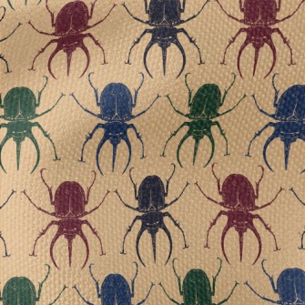 Mighty Colorful Beetle Waterproof Canvas