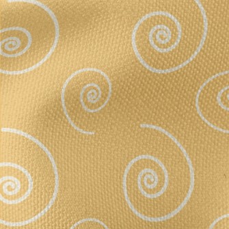 Mysterious Curly Lines Waterproof Canvas