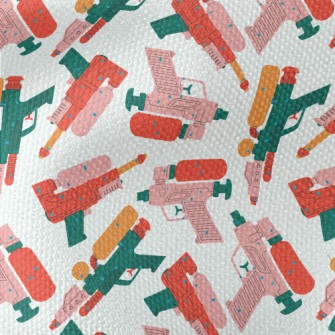 Colorful Water Gun Waterproof Canvas