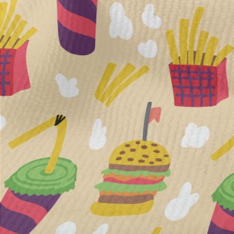 Cartoon Fast Food Meal Terry