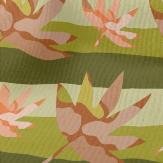 Beautiful Blurred Maple Leaves Terry