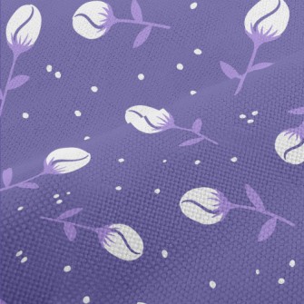 Beautiful Rose Buds Performance Linen