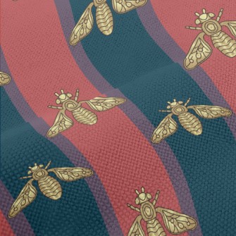 Striped Shiny Moth Performance Linen