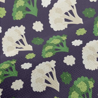 Two-color Cauliflower Performance Linen