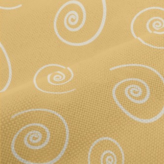 Mysterious Curly Lines Performance Linen