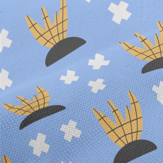 Cross Lines Geometry Performance Linen