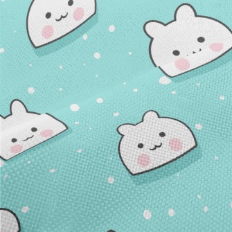Kawaii Snow White Cat Performance Linen
