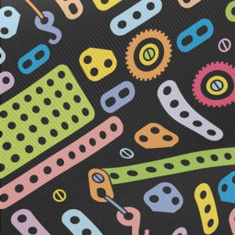 Colorful Crane Toys Twill