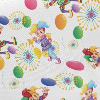 Juggling Jolly Clown Twill