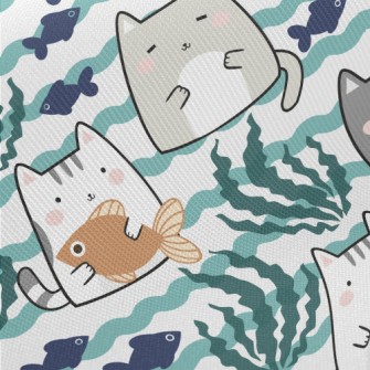 Like Fish And Kittens Twill