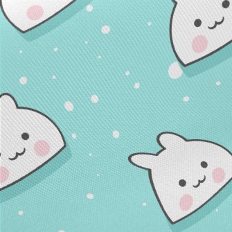 Kawaii Snow White Cat Twill