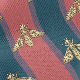 Striped Shiny Moth Standard Corduroy