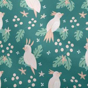 Cute Parrot Flowers And Plants Dobby