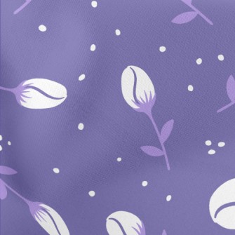 Beautiful Rose Buds Stretch Ponte