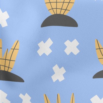 Cross Lines Geometry Stretch Ponte