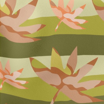 Beautiful Blurred Maple Leaves Stretch Ponte