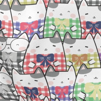 Kitten Check Top Stretch Ponte