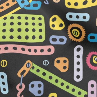 Colorful Crane Toys Micro Fleece