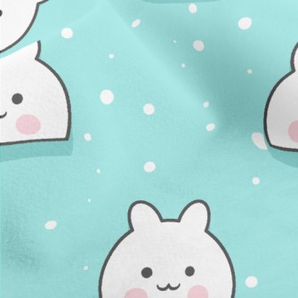 Kawaii Snow White Cat Micro Fleece