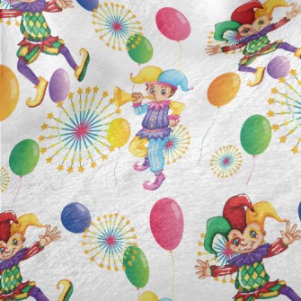 Juggling Jolly Clown Minky