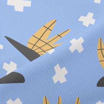 Cross Lines Geometry Piqué