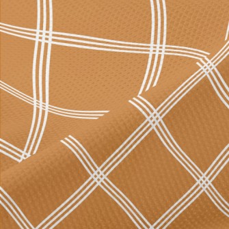 Interlaced Lines Piqué