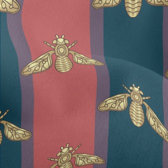 Striped Shiny Moth Lightweight Performance Linen