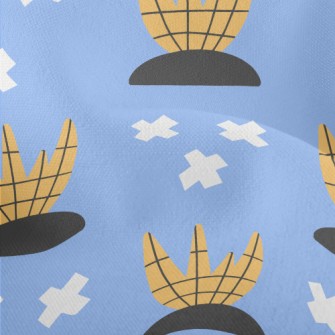 Cross Lines Geometry Lightweight Performance Linen