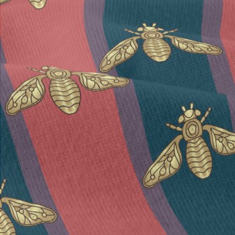 Striped Shiny Moth Modern Jersey