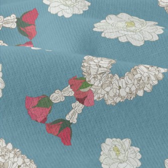 White Flower Wreath Modern Jersey