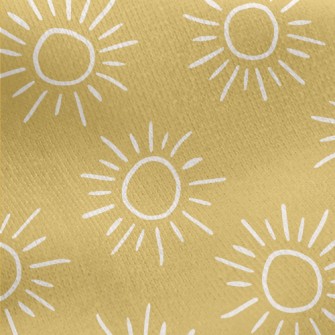 Simple Line Sun Jersey Backed Fleece