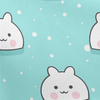 Kawaii Snow White Cat Pongee