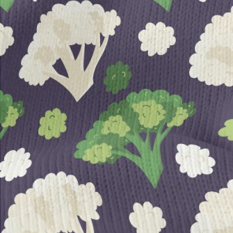 Two-color Cauliflower Stretch Jersey