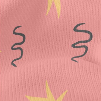 Irregular Stars Stretch Jersey