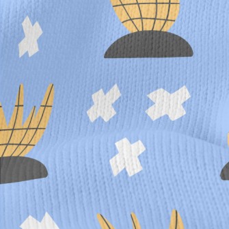 Cross Lines Geometry Stretch Jersey