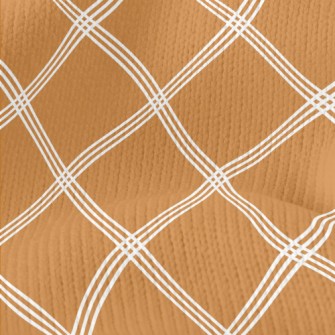 Interlaced Lines Stretch Jersey