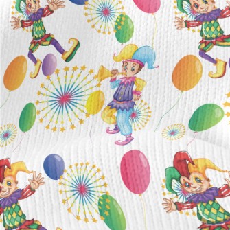 Juggling Jolly Clown Stretch Jersey