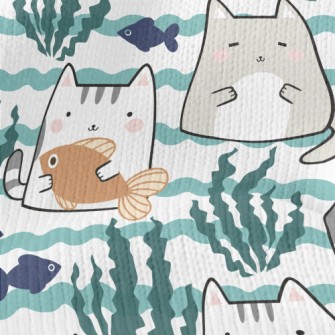 Like Fish And Kittens Stretch Jersey