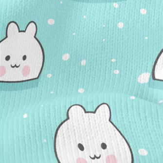 Kawaii Snow White Cat Stretch Jersey