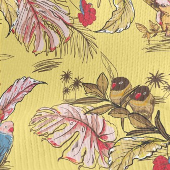 Rainforest Parrot Stretch Jersey