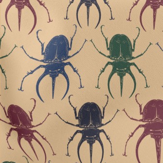 Mighty Colorful Beetle Lightweight Cotton Poplin