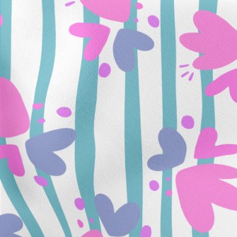 Children&#39;s Love Graffiti Lightweight Cotton Poplin
