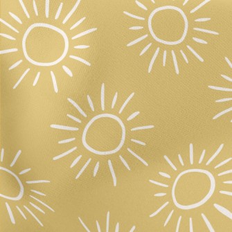 Simple Line Sun Lightweight Cotton Poplin