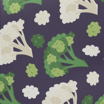 Two-color Cauliflower Midweight Cotton Poplin