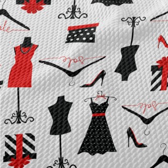 Fashionable And Elegant Dress Birdseye Piqué