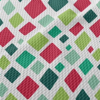 Large And Small Diamond Blocks Birdseye Piqué