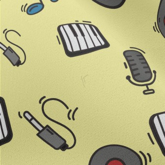 Note Piano Record Chiffon