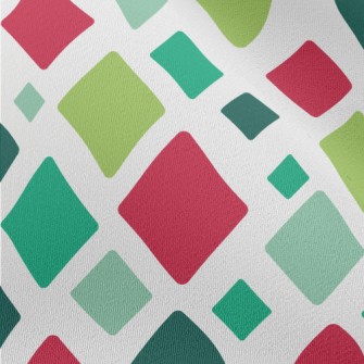 Large And Small Diamond Blocks Chiffon