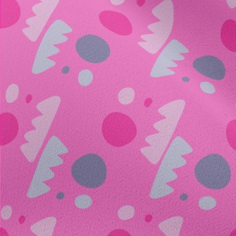 Sawtooth Circular Geometry Chiffon